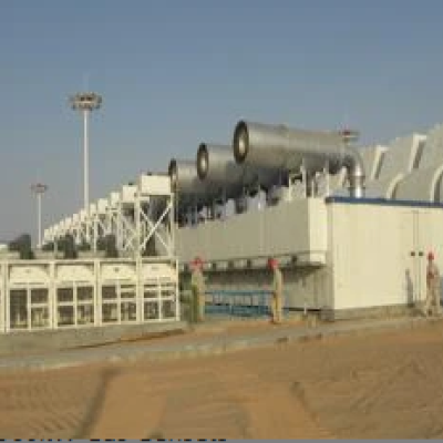 مولدات غاز النيجر 6 × 1.2MW + 1 × 800kW ديزل المولدات