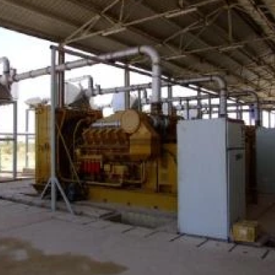 تشاد 5 × 1000kW مولدات الديزل